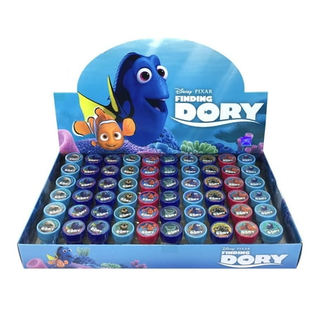 61 PCS Disney Finding Dory Self-inking Stamp Birthday Party Favors Stampers