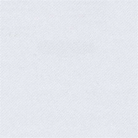 61 Poly Cotton Twill Fabric, White