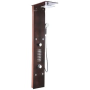 61" Shower Panel Tower - Rich Mahogany - ANZZI Rite Series SP-AZ016 - ANZZI