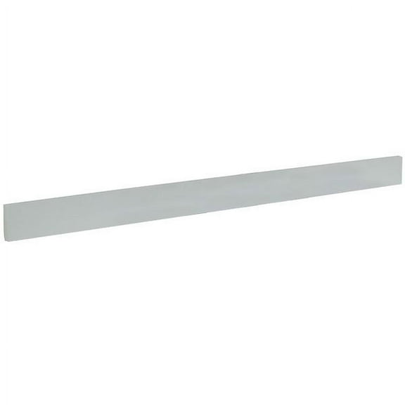 61" White Engineered Stone Backsplash