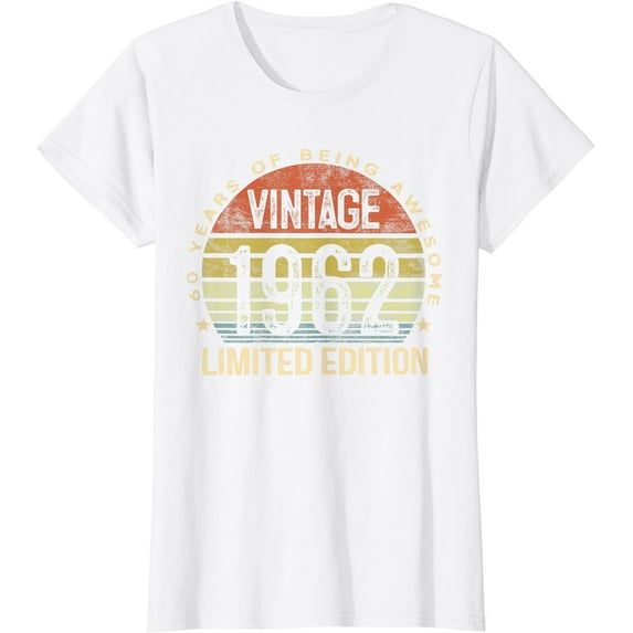 61 Year Old Gifts Vintage 1962 Limited Edition 61th Birthday T-Shirt