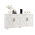 thumbnail image 1 of 61-inch TV Cabinet in White, Suitable for Bedroom and Office, with Reasonable Space Utilization, 1 of 6