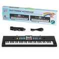 thumbnail image 1 of 61 key keyboard Piano,Portable Electronic Digital Piano Power Plug,Rich Teaching Content,Multi-Functional Electronic Piano Suitable For Beginners, 1 of 6