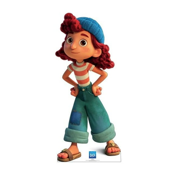 61 x 26 in. Giulia Cardboard Cutout, Disney - Pixar Luca