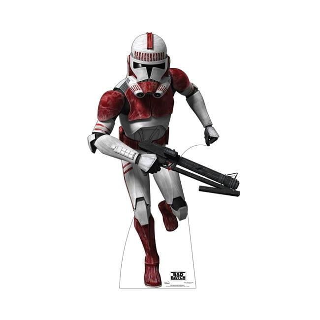 61 x 36 in. Imperial Clone Shock Trooper Cardboard Cutout, The Bad Batch