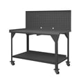 thumbnail image 1 of 61 x 37 x 58 in. Louvered Mobile Workbench, 1 of 1