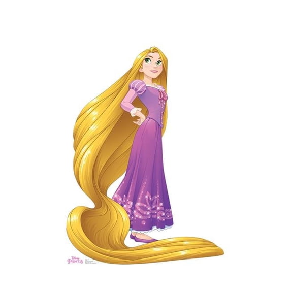 61 x 44 in. Rapunzel - Disney Princess Friendship Adventures Cardboard Standup