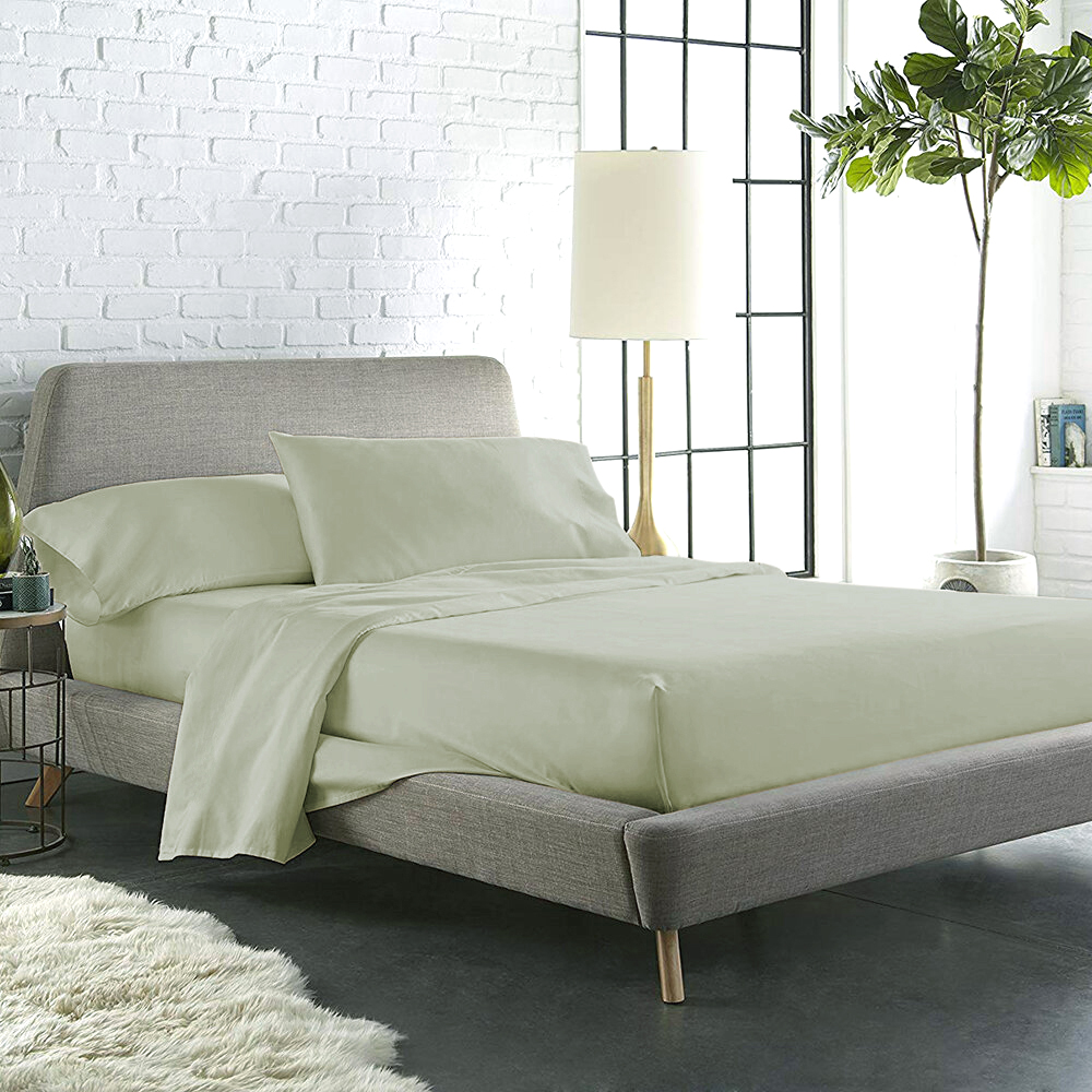 610 TC Sage Twin XL Size Sheet Sets By Cooling