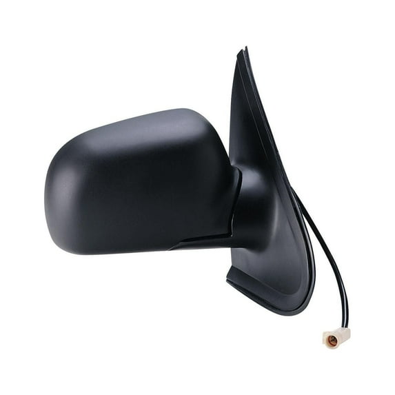 61013F - Fit System Passenger Side Mirror for 95-01 Ford Explorer, Mercury Mountaineer, black, foldaway, w/o puddle lamp, Power Fits select: 2001 FORD EXPLORER SPORT TRAC