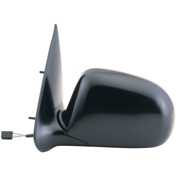 61020F - Fit System Driver Side Mirror For 93-97 Ford Ranger Pick-Up, Black, Foldaway, Power