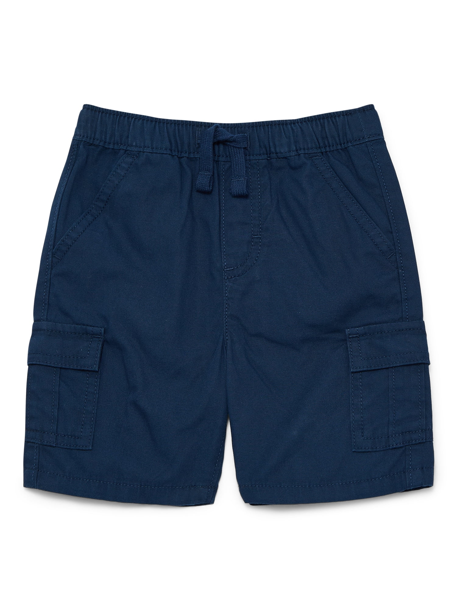 Wonder Nation Baby and Toddler Boys Cotton Cargo Shorts, Sizes 12M-5T