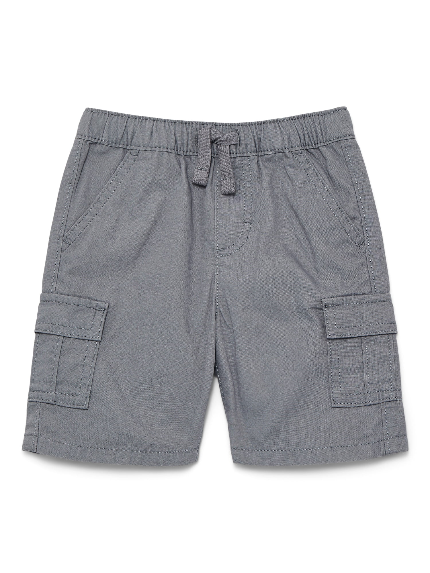 Wonder Nation Baby and Toddler Boys Cotton Cargo Shorts, Sizes 12M-5T