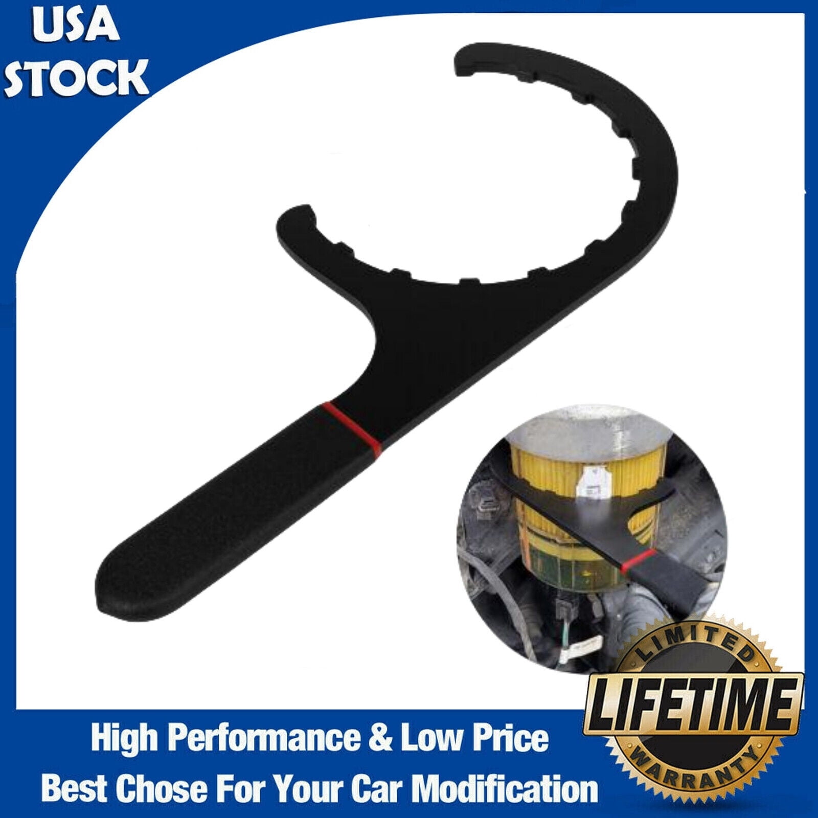 61060 Diesel Paccar Fuel Filter Wrench Removal Tool Kit For Kenworth ...