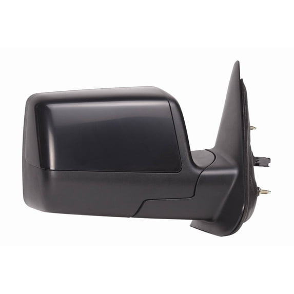 61151F - Fit System Passenger Side Mirror for 06-11 Ford Ranger, textured black, w/ PTM cover, foldaway, Power