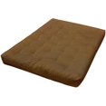 thumbnail image 1 of 612 10 in. Double Foam-Cotton 39 x 80 in. Microfiber Futon Mattress, Chocolate - Twin Extra Large, 1 of 1