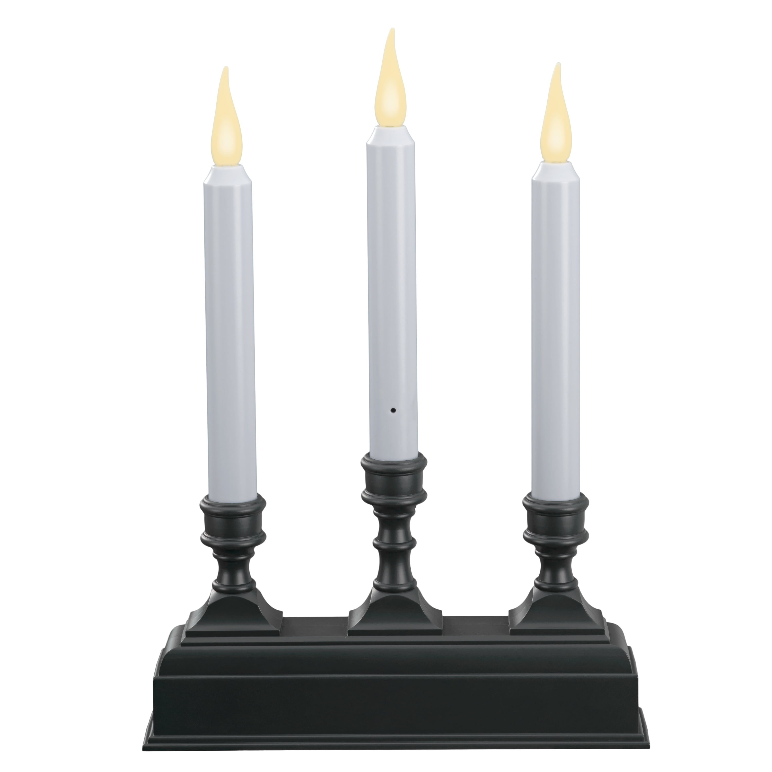 612 Vermont Battery Operated LED Window Candelabra with Sensor and 8