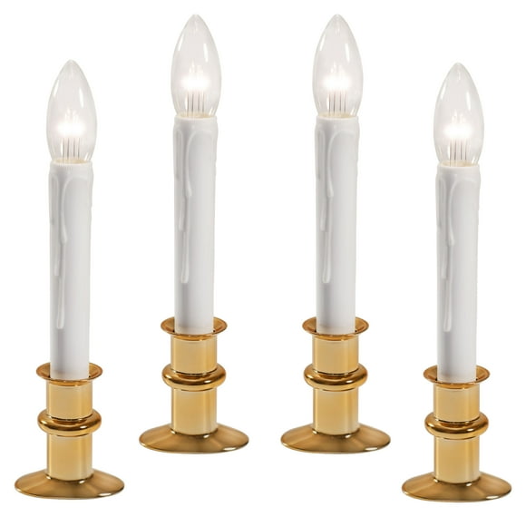 Bright Window Candles
