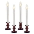 thumbnail image 1 of 612 Vermont Ultra-Bright LED Christmas Window Candles with Timer, Battery Operated, Metal Base (Antique Bronze), 1 of 8