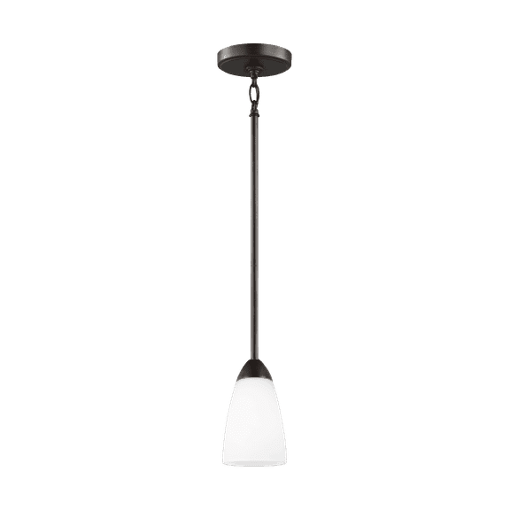 Sea Gull Lighting 6120201 Seville 1 Light 4" Wide Mini Pendant
