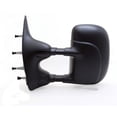 thumbnail image 1 of 61202F - Fit System Driver Side Towing Mirror for 02-14 Ford Econoline Van, textured black, extendable, foldaway, Manual, 1 of 3