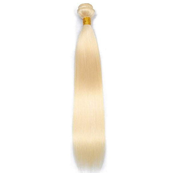 613 Blonde Human Hair 1 Bundles 100% Brazilian Straight Hair Bundle Honey Blonde Virgin Bundles Human Hair Extensions Weave