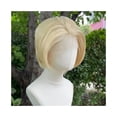 thumbnail image 1 of 613 Blonde Short Bob Cut Synthetic Lace Front Wigs for Women Cosplay Wigs, 1 of 7