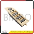 thumbnail image 1 of 61319217365 Driver Window Master Switch Button With Beige Panel, 1 of 8