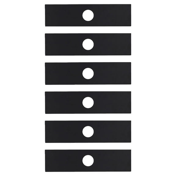 613223 Qty 6: 8" x 2" x 0.125" x 1" Edger Blade  Fits Ryobi