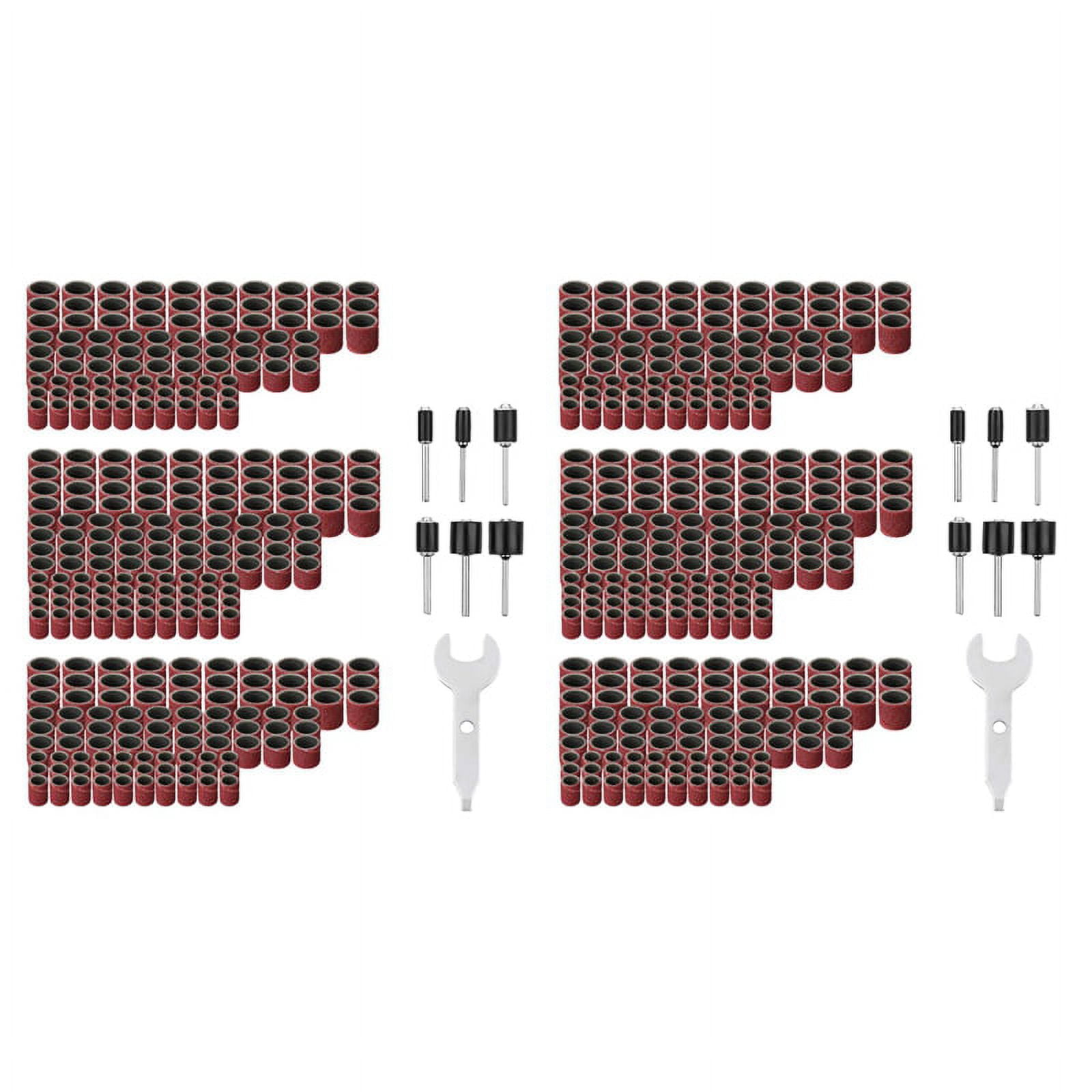102PCS 1/4 3/8 1/2 Inch For Nail Dremel Accessories With Sanding Mandrels Sanding Bands Sanding Drum Set 6215dcf7966b3444a1178426