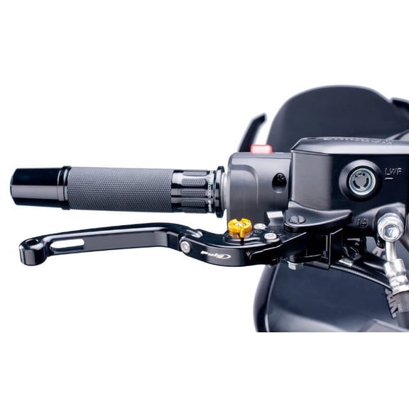 Puig 6144N Adapter for Hi-Tech Extendable/Folding Brake Lever - Black