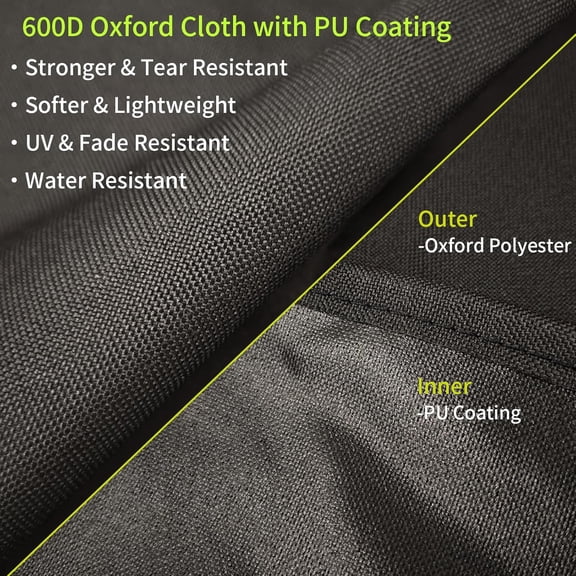 61485 Grill Cover for LEX 485 Legend 485 BBQ Grill Accessories 68 Inch PU Coated Resistant Water Resistant Cover with Secure Straps