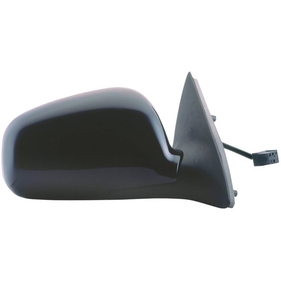 61559F - Fit System Passenger Side Mirror for 98-02 Lincoln Town Car, black, foldaway, Heated Power