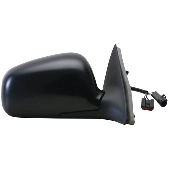 61595F - Fit System Passenger Side Mirror for 98-03 Lincoln Town Car, black, w/ memory, foldaway, Heated Power