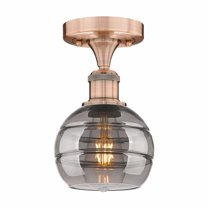 Innovations Lighting - Rochester - 1 Light Semi-Flush Mount In Industrial