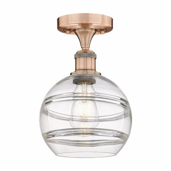 Innovations Lighting - Rochester - 1 Light Semi-Flush Mount In Industrial