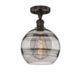 thumbnail image 1 of Innovations Lighting - Rochester - 1 Light Semi-Flush Mount In Industrial, 1 of 7