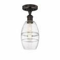 thumbnail image 1 of Innovations Lighting - Vaz - 1 Light Semi-Flush Mount In Industrial Style-8.25, 1 of 2