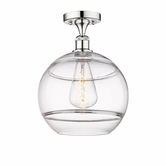 Innovations Lighting - Rochester - 1 Light Semi-Flush Mount In Industrial