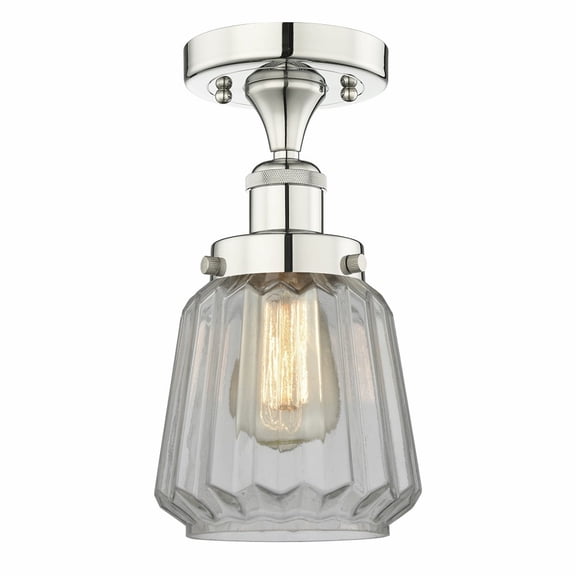 Innovations Lighting - Bellmont - 1 Light Semi-Flush Mount In Industrial