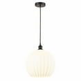 thumbnail image 1 of Innovations Lighting - White Venetian - 1 Light Cord Hung Pendant In Modern, 1 of 7