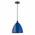 thumbnail image 1 of 616-1P-OB-MBD-12-BL-Innovations Lighting-Plymouth Dome - 1 Light Cord Hung Mini Pendant In Industrial Style-14.75 Inches Tall and 12 Inches Wide-Oil, 1 of 1