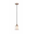 thumbnail image 1 of 616-1PH-AC-G61 Innovations Lighting Cone - 1 Light Mini Pendant In Industrial Style-9.5 Inches Tall and 6.25 Inches Wide-Antique Copper Finish-Matte, 1 of 2