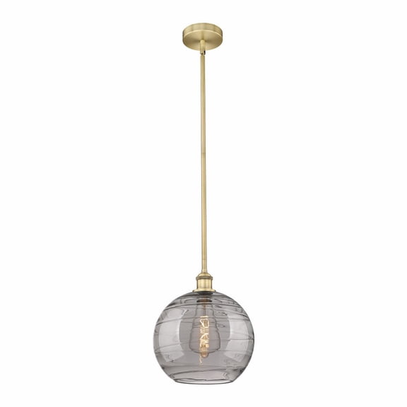 Innovations Lighting - Athens Deco Swirl - 1 Light Stem Hung Mini Pendant In