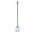 thumbnail image 1 of 616-1S-PN-G559-5BL Innovations Lighting Bridal Veil - 1 Light Stem Hung Mini Pendant-8.5 Inch Tall and 5 Inch Wide-Polished Nickel Finish-Princess, 1 of 2