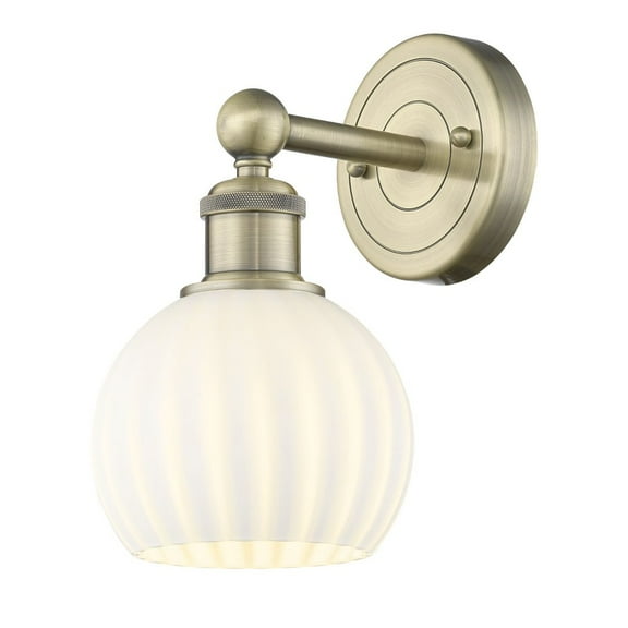 Innovations Lighting - White Venetian - 1 Light Wall Sconce In Modern