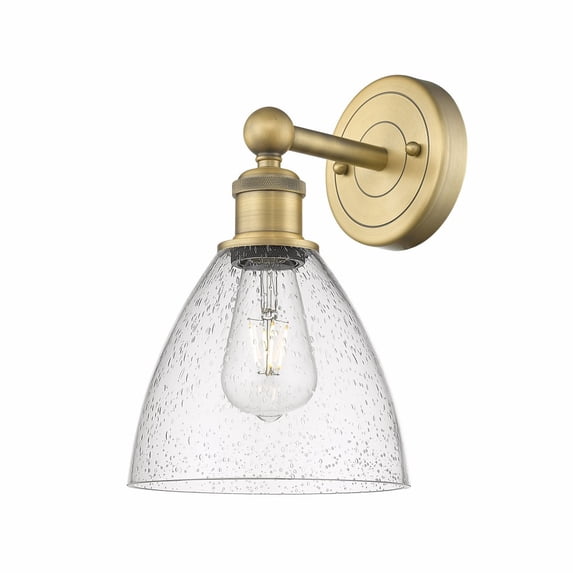 Innovations Lighting - Bristol Glass - 1 Light Wall Sconce In Industrial