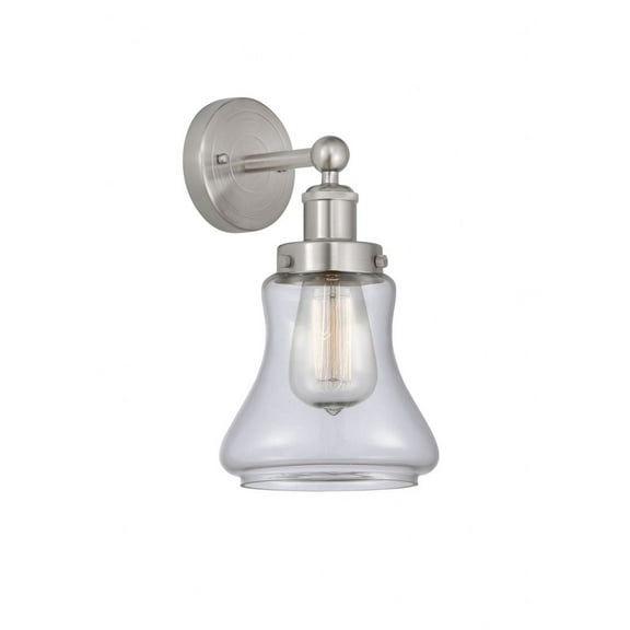 616-1W-SN-G192 Innovations Lighting Bellmont - 1 Light Wall Sconce In Modern Style-10 Inches Tall and 6.5 Inches Wide-Brushed Satin Nickel