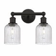 thumbnail image 1 of 616-2W-OB-G559-5SDY Innovations Lighting Bridal Veil - 2 Light Bath Vanity-11.25 Inch Tall and 14 Inch Wide-Oil Rubbed Bronze Finish-Seedy Glass Color, 1 of 2