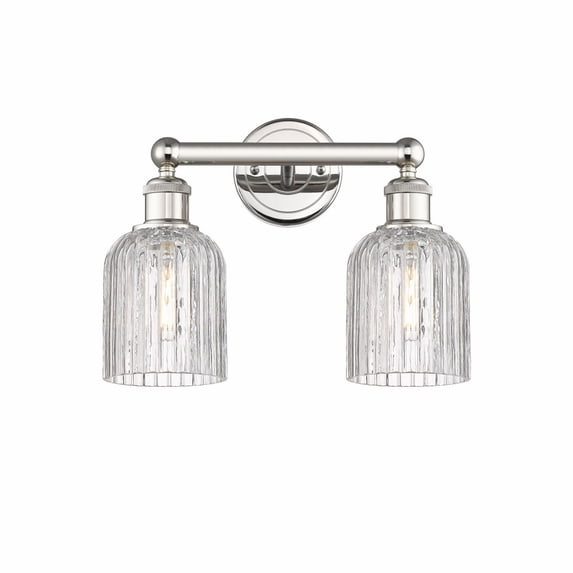 Innovations Lighting - Bridal Veil - 2 Light Bath Vanity In Art Deco Style-11.25