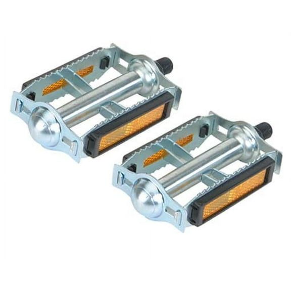 616 Steel Pedals 1/2" Chrome. Bike pedals, bicycle pedal, for lowrider , beach cruiser, chopper, limo, stretch bike
